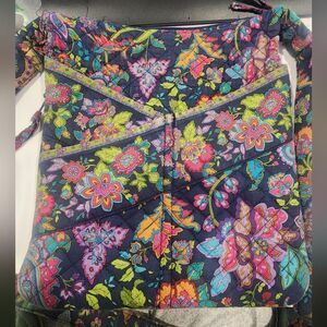 Floral Quilted Shoulder Bag